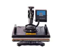 Cheap 30*38CM 8 in 1 Combo Heat Press Machine Sublimation Printer 2D Heat Transfer Machine for Cap Mug Plate Tshirts CE Approved