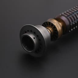 TXQSABER Replica OBW EP4 Kenobi Skywalker Collection Saber Bluetooth Metal Brass Hilt Jedi Master Cosplay Toys-No Blade
