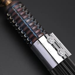 TXQSABER Replica OBW EP4 Kenobi Skywalker Collection Saber Bluetooth Metal Brass Hilt Jedi Master Cosplay Toys-No Blade