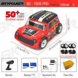 SG1607 SG1605 SG1606 UD1607 UD1608 Pro 1/16 RC Car High Speed 2.4G Brushless 4WD Drift Remote Control Racing Car toys For Boys