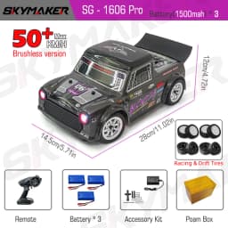 SG1607 SG1605 SG1606 UD1607 UD1608 Pro 1/16 RC Car High Speed 2.4G Brushless 4WD Drift Remote Control Racing Car toys For Boys