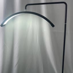 FOSOTO FT-Y9II 25inch Led Lash Light Half-Moon Light Led Video Light With Floor Tripod For Tattoo Beauty Salon Eyelash