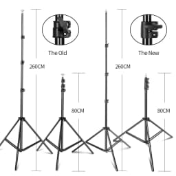SH Background Stand Support System Photography Studio Backdrop Kit Holder with Carry Bag for Muslins Backdrops,Paper and Canvas