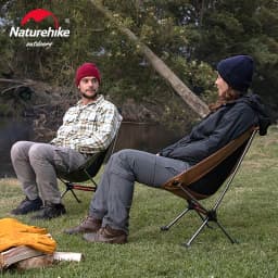 Naturehike Camping L01 L02 Moon Chair Portable Ultralight Outdoor Easy-Install Folding Fishing Picnic Beach Spherical Leg Chairs