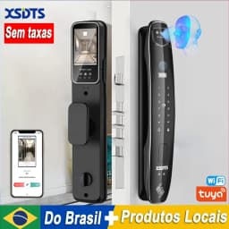 3D Face Smart Door Lock Security Camera Monitor Intelligent Fingerprint Password Biometric Electronic Key Unlock
