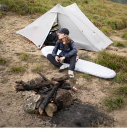 3F UL GEAR LanShan 2 Pro 2 Person Outdoor Ultralight Camping Tent 3 Season Professional 20D Nylon Both Sides Silicon Tent