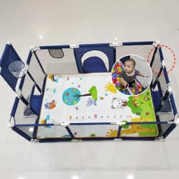 IMBABY Baby Playpen Safety Barrier Fence Larger Children's Playpens Kids Fence Dry Pool For Newborn Playground for Children