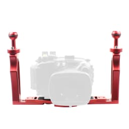 FEICHAO Dual Handle Aluminium Tray Stabilizer Rig for Underwater Camera Housing Case Diving Tray Mount for GoPro13 Action Camera