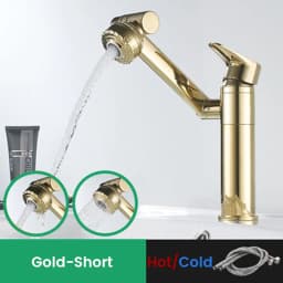 1080 Degree Basin Faucet Kitchen Sink Faucet Bathroom Faucet Mixer Aerator 2 In 1 Black Tap Heated Faucet Gourmet Mixer Tapware