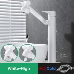1080 Degree Basin Faucet Kitchen Sink Faucet Bathroom Faucet Mixer Aerator 2 In 1 Black Tap Heated Faucet Gourmet Mixer Tapware