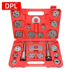 22pcs Universal Car Disc Brake Caliper Wind Back Brake Piston Compressor Tool Kit For Most Automobiles Garage Repair Tools