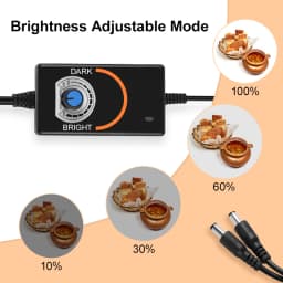 32inch Dimmable Photo Light Box Portable Foldable Home Shooting Box Tent With Led Light Panel And 3 Backdrops For Studio Shoot
