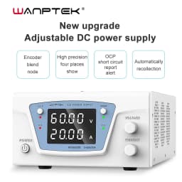 Bench Source Laboratory DC Stabilized Power Supply Adjustable Variable Digital Regulated Power Supply 30V 20A 60V 10A Wanptek