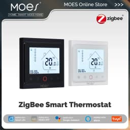 MOES Tuya ZigBee Smart Thermostat Room Temperature Control Water/Electric Floor Heating Gas Boiler Work With Alexa Google Home