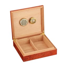 Charuto Cedar Wood Travel Humidor Puro Box Cigar Case W/ Hygrometer Humidifier Cigar Humidor Box For Cigars