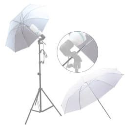 4 Pack 33"/83cm Soft Umbrella White Translucent for Photo and Video Studio Shooting Photography Light Photo Studio Flash