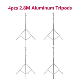 240CM/7.9FT 1/4 Screw Photography DJ Light Tripod Stand For Softboxes Green Screen Umbrella Reflector Photo Studio Lighting