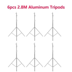 240CM/7.9FT 1/4 Screw Photography DJ Light Tripod Stand For Softboxes Green Screen Umbrella Reflector Photo Studio Lighting