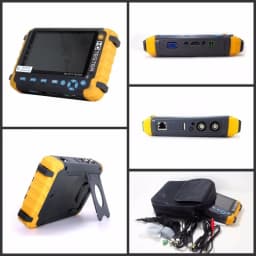 Upgraded IV8W IV8C 5 Inch CCTV Tester Monitor 8MP TVI AHD CVI CVBS Security Camera Tester Support PTZ Audio VGA HDMI Input
