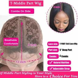 180D 16"-30" Straight Human Hair Wigs Transparent Lace Front Wigs Pre Plucked Brazilian Straight Lace Front Wigs For Women