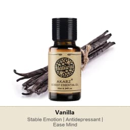 Vanilla Essential Oil AKARZ Natural Oiliness Cosmetics Candle Soap Scents Making DIY Odorant Raw Material Vanilla Oil