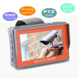 Portable CCTV Tester IV8W 8MP AHD/CVI/TVI Mini Monitor Cameras Tester HDMI VGA Input Video Cable Security Camera Tester