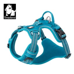 Truelove Pet Harness Nylon Webbing with Bright Reflection Adjutable Aluminum Alloy for Big Medium Small Dog TLH56512