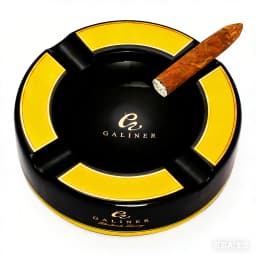 GALINER Ceramic Ashtray Cigar Tool Portable Home Smoking Ash Tray For Cigar Indoor Travel Ashtrays