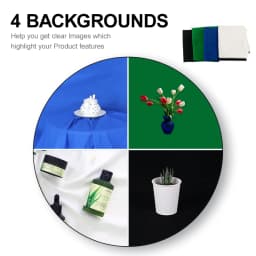 40/60cm Professional Light Box Photo Tent Tabletop Shooting Studio Box for Fotografico Lighting Box with 4 Colors Backdrops