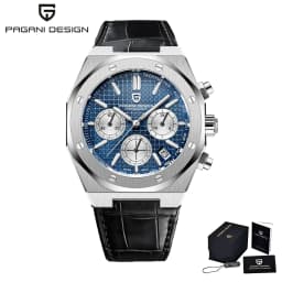 PAGANI Design 2025 New Men Quartz Watch VK63 Sapphire Crystal Luminous Stainless Steel PD1707 200m Waterproof Reloj Hombre