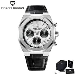 PAGANI Design 2025 New Men Quartz Watch VK63 Sapphire Crystal Luminous Stainless Steel PD1707 200m Waterproof Reloj Hombre