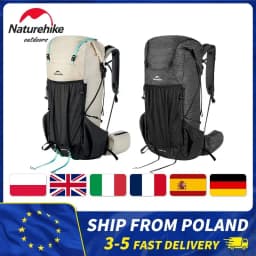 Naturehike Backpack Rock 2.0 Outdoor Men's Women's Hiking Backpack Large Capacity 60+5L Waterproof Climbing Travel Backpack