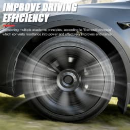 4PCS Hub Cap for Tesla Model Y 19 Inch Performance Replacement Wheel Cap Automobile Hubcap Full Rim Cover Accessories 2018-2024