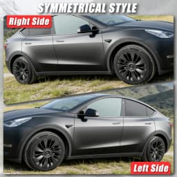 4PCS Hub Cap for Tesla Model Y 19 Inch Performance Replacement Wheel Cap Automobile Hubcap Full Rim Cover Accessories 2018-2024