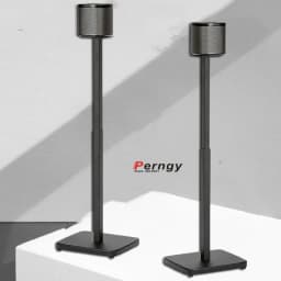 (1 pair=2pcs) SF08 65cm-125cm Adjust Surround Sound Speaker Display Stand Floor 9500S Q90R Q950R Q950A RT5 Z9R Sonos Play 1 / 3