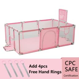 IMBABY Baby Playpens Indoor Baby Corralitos Safety Barriers for Kids Baby Activity Gym Large Parks for Baby Groundbox Fence