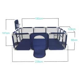 IMBABY Baby Playpen Indoor Baby Playground Park for Baby Corralito Basketball Baby Activity Gym Outdoor Play Groundbox Dry Pool