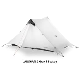 2027 FLAME'S CREED LanShan 2 Person Outdoor Ultralight Camping Tent 3 Season Professional 15D Silnylon Rodless Tent