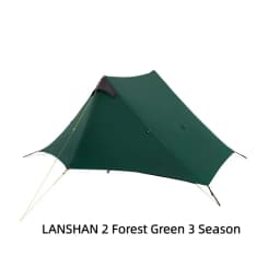 2027 FLAME'S CREED LanShan 2 Person Outdoor Ultralight Camping Tent 3 Season Professional 15D Silnylon Rodless Tent