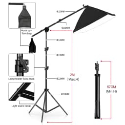 Photography Lighting Kit With 2x2M Photo Background Muslin Backdrops Softbox Light Stand Portable Bag Soft BoxFor Photo Studio