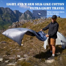 Naturehike Sleeping Bag LW180 Ultralight 3 Season Camping Hiking Sleeping Bags Outdoor Portable Waterproof Cotton Sleeping Bag