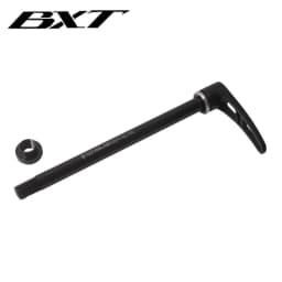 BXT Bicycle Alloy Thru Axle Skewer, Quick Release Bucket Shaft Lever for MTB BMX Mountain Bike Aluminum Skewers, 100*15mm