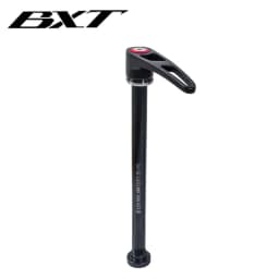 BXT Bicycle Alloy Thru Axle Skewer, Quick Release Bucket Shaft Lever for MTB BMX Mountain Bike Aluminum Skewers, 100*15mm