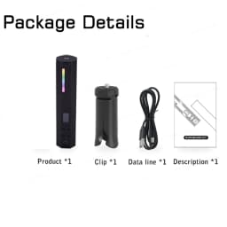 SH W140 RGB Video Light 2500-9000K 3100mAh LED Camera Light With Diffuser Effect Vlog Fill Light Photography Lighting