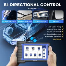 Lifetime Free Update MUCAR VO7S/VO7 Car Diagnostic Tool Bi-Directional ECU Coding Obd2 Scanner Full System Diagnosis 28 Reset