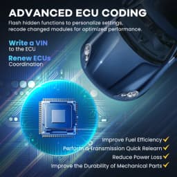 Lifetime Free Update MUCAR VO7S/VO7 Car Diagnostic Tool Bi-Directional ECU Coding Obd2 Scanner Full System Diagnosis 28 Reset