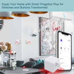 MOES Tuya Fingerbot Button Pusher New ZigBee Finger Robot Smart Life App Automatic Switch Voice Control Alexa Google Home