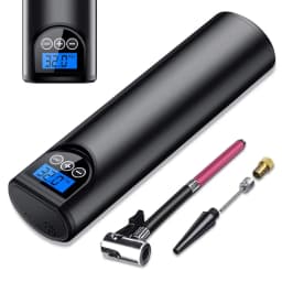 12V 150PSI Rechargeable Air Pump Tire Inflator Cordless Portable Compressor Digital Car Tyre Pump for Car Bicycle Tires Balls