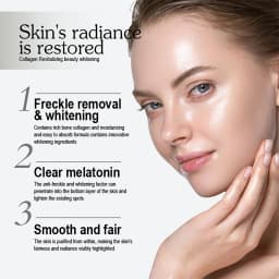 AILKE Whitening Skin Care Set, Reduce Wrinkles, Dark Spots, Even Skin Tone, Women Beauty Cosmetics for All Skin Types