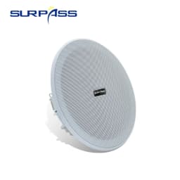 PA Sound System 6inch 15W Ceiling Speaker Recessed Passive Audio Speaker Home Music Loudspeaker for Kitchen Bedroom Store Hotel